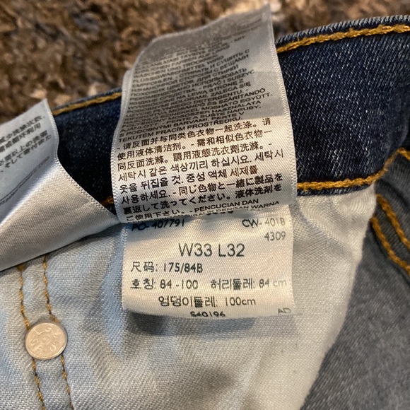 Mens 502 Levi’s W33 L32 - Picture 8 of 11